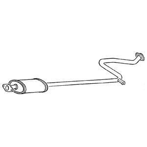 Klarius centre exhaust pipe - klarius,