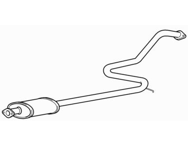 Quality centre exhaust middle - quality,
